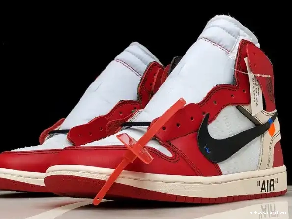 Rep Chicago Air The Jordan Off-White 1 Retro Ten AA3834-101 0328